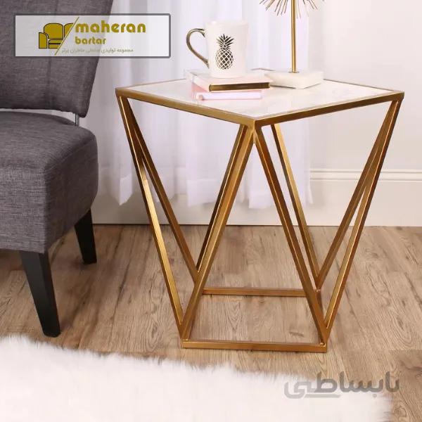 میز عسلی استیل مدل ستیا SETIA