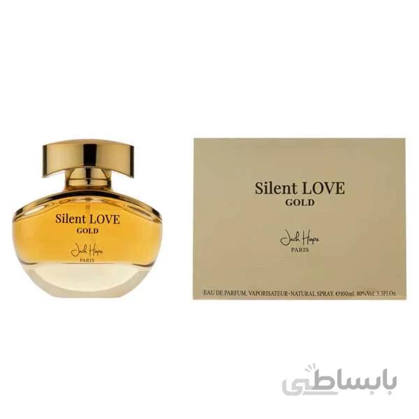 ادکلن جک هوپ سایلنت لاو گلد Jack Hope Silent Love Gold حجم ۱۰۰ میل