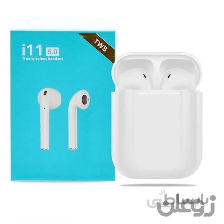 ایرپاد لمسی دو گوش وایرلس TWS i11 5X (مدل اپل)