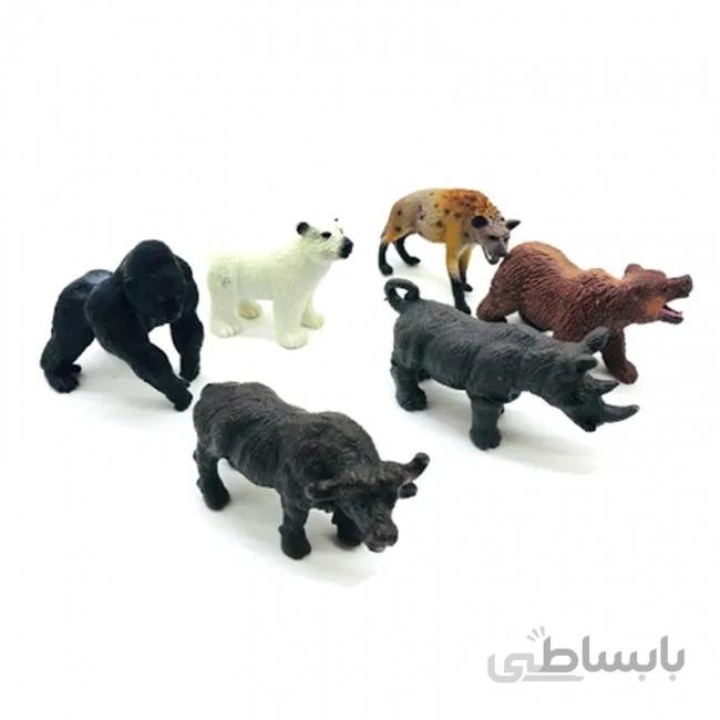 فیگور حیوانات جنگل 6 عددی مدل 6226203A