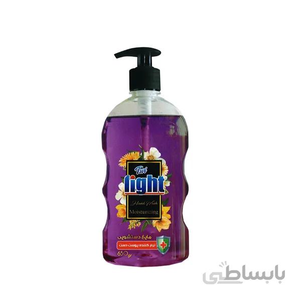 مایع دستشویی توئی لایت بنفش درب دار - 450 گرم