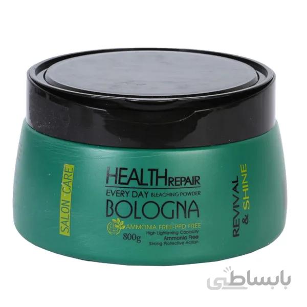 پودر دکلره بدون آمونیاک بلونیا مدل Health Repair مقدار 800 گرم ا Deco Flash Bleaching Powder