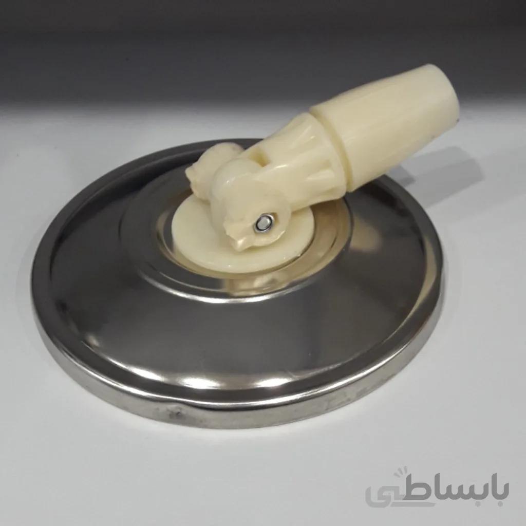 سر تی چرخشی استیل