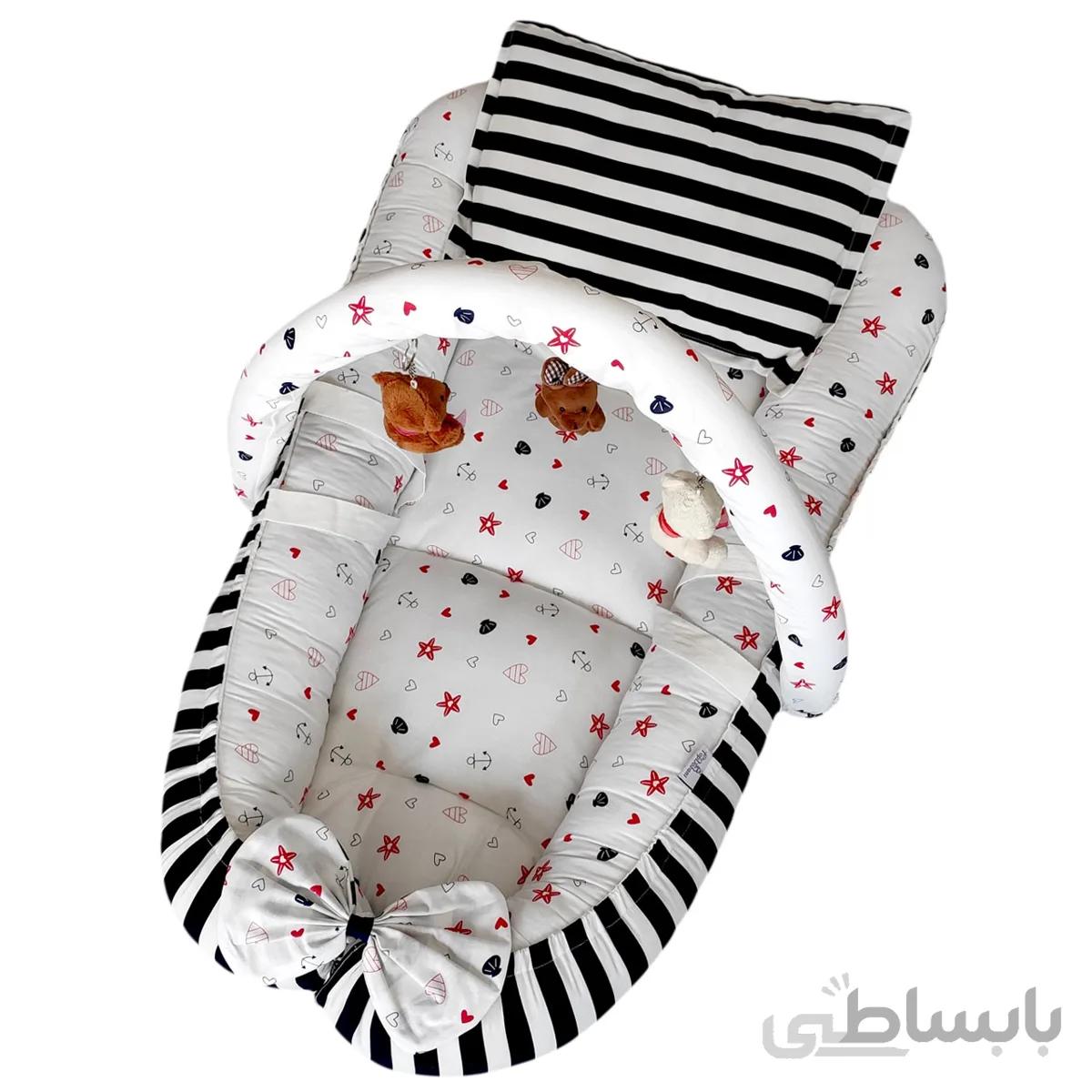 تشک لبه دار پلی جیم نوزاد مدل TDL21006
