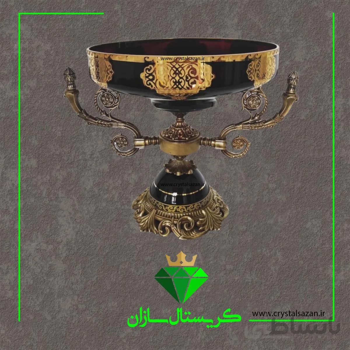 میوه خوری مدل وزیری کد M1225 کریستال سازان