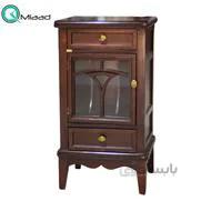 میز تلفن چوبی مدل 113 فندقی
