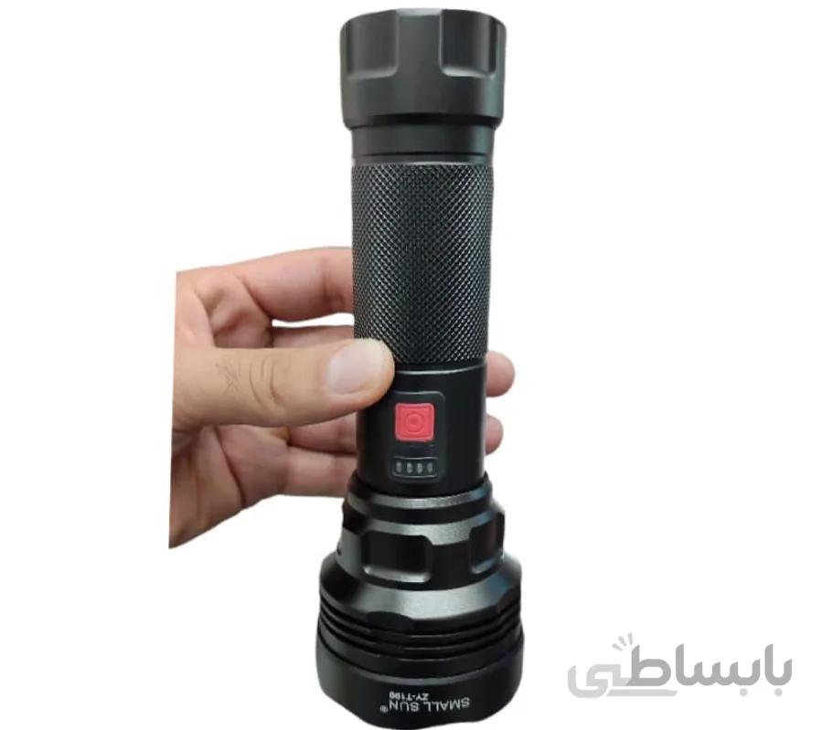 چراغ قوه دستی اسمال سان مدل Zy-t199 ا چراغ قوه دستی اسمال سان مدل Zy-t199