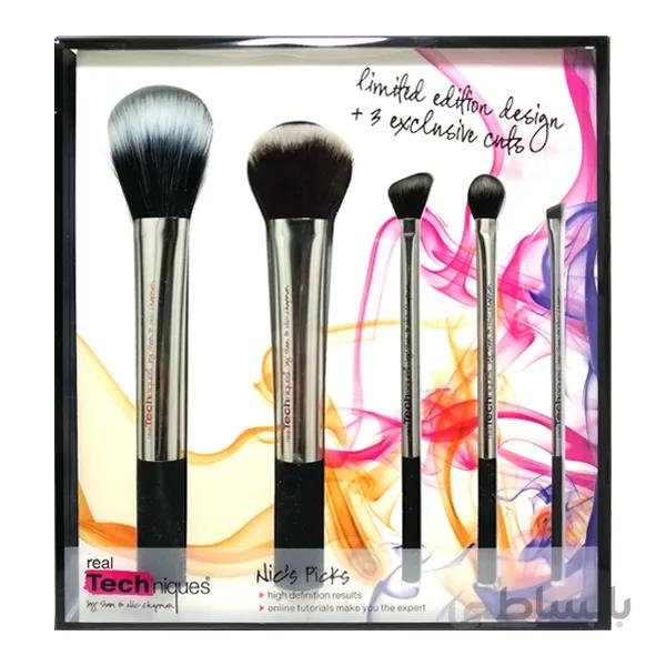 ست براش آرایشی نیکس پیکس 5 عددی NICS PICKS BRUSH