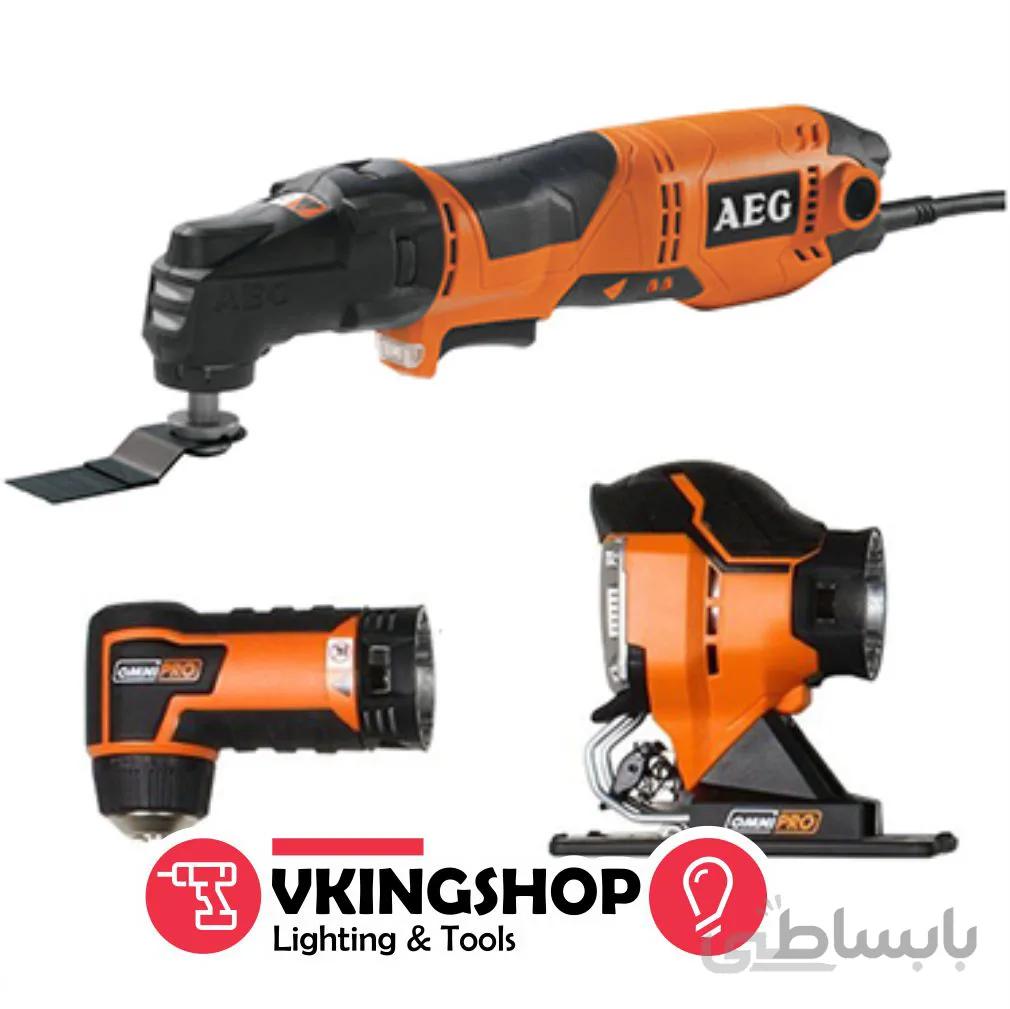 ابزار چند کاره برقی آاگ مدل OMNI300-KIT4