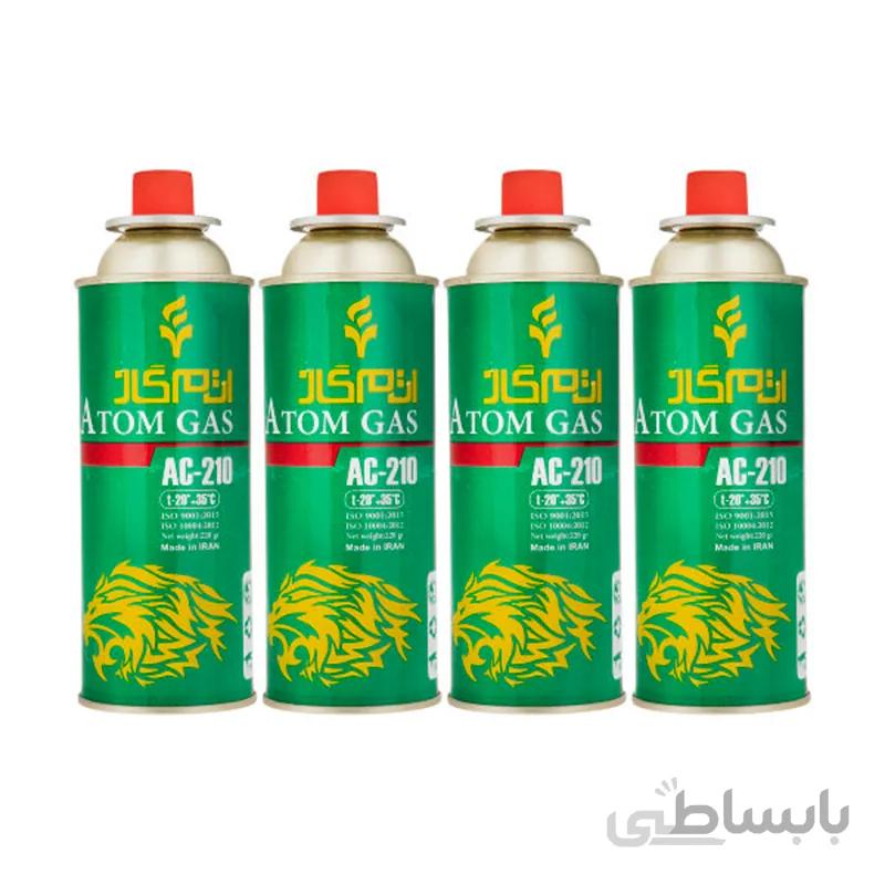 کپسول اجاق کوهنوردی 220 گرمی 4 عدیی اتم گاز