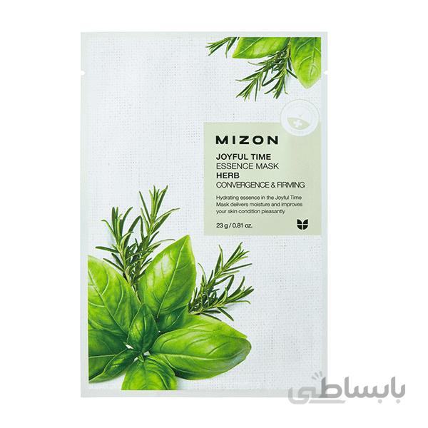 ماسک ورقه ای هرب MIZON ا Mizon mask herb