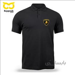 پولوشرت مردانه مشکی لامبورگینی