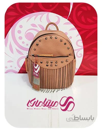 کد 671 کوله پشتی دخترانه جلو زنجیر