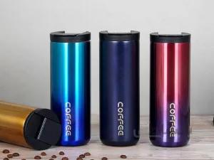 تراول ماگ استوانه ای مدل 380ml COFFEE