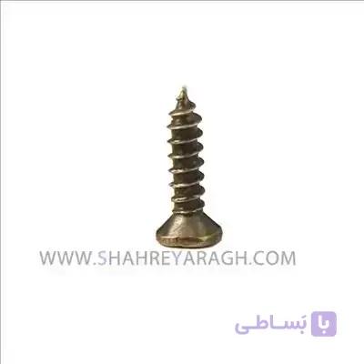 پیچ چفت آنتیک زیتونی 8 میل (50عددی)