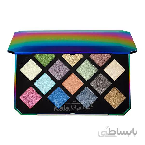 پالت سایه ۱۴ تایی گلکسی فنتی بیوتی (FENTY BEAUTY Galaxy Eyeshadow Palette)