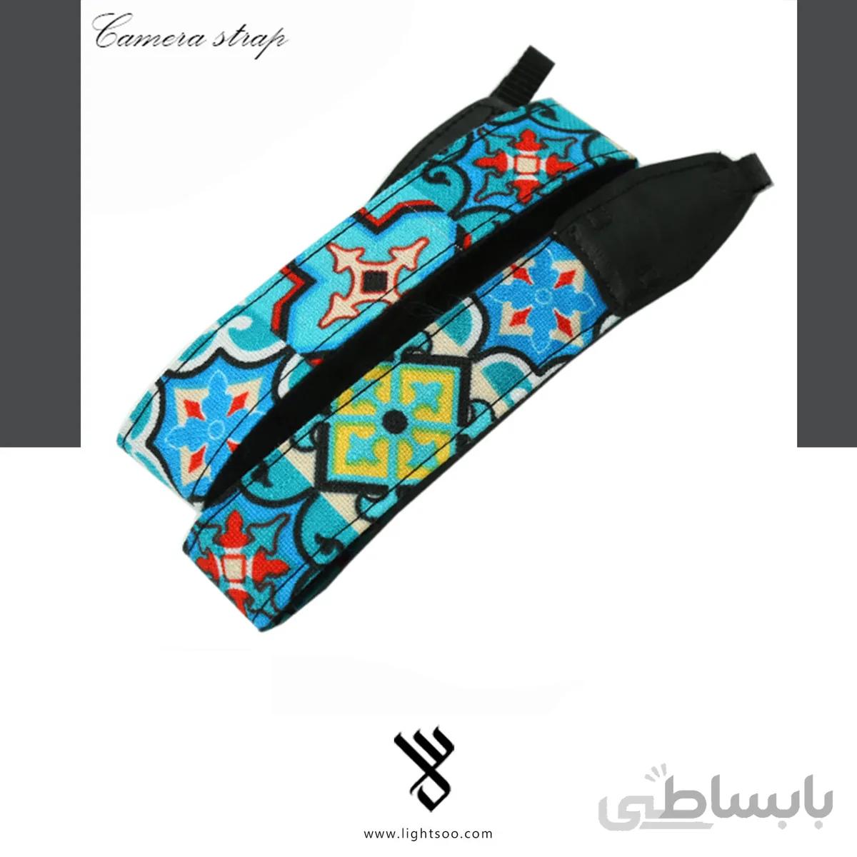 بند دوربین سه کوک طرح نقش دار (۰۲)