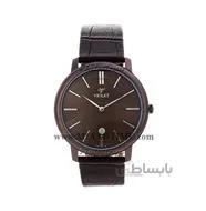 ساعت مچی ویولت مردانه کلاسیک گرد چرمی کافی کالری مدل 0424/2G