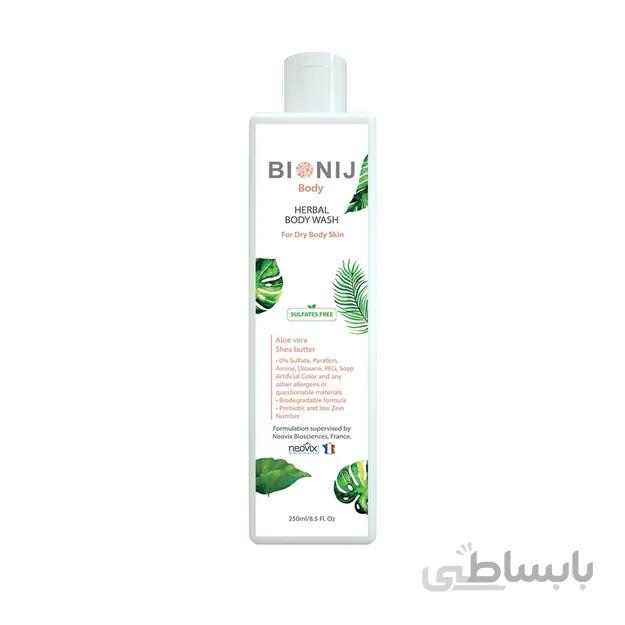 شامپو بدن مخصوص پوست خشک Body بیونیج 250 میل