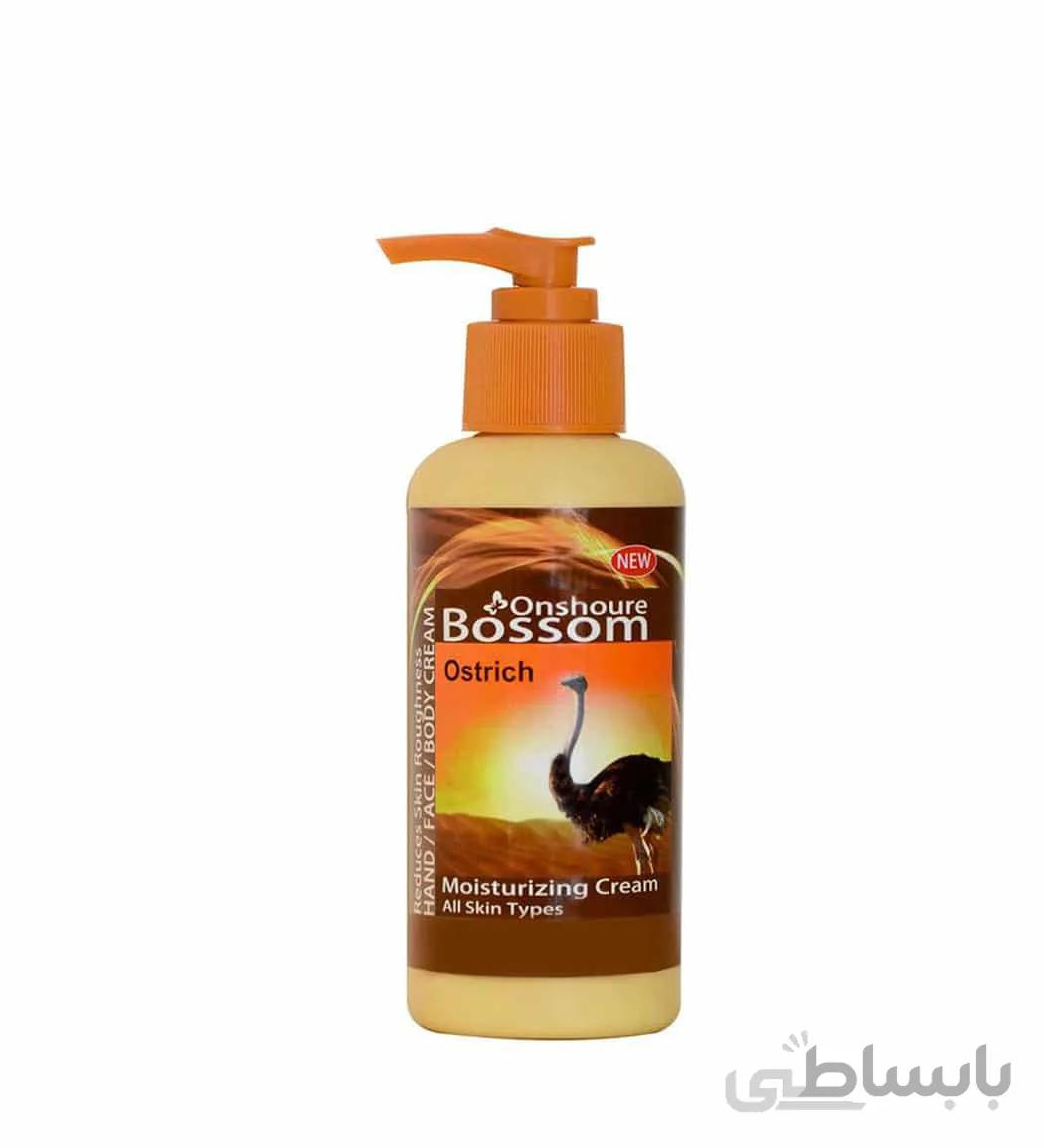 کرم دست صورت ابرسان بوسوم شترمرغ