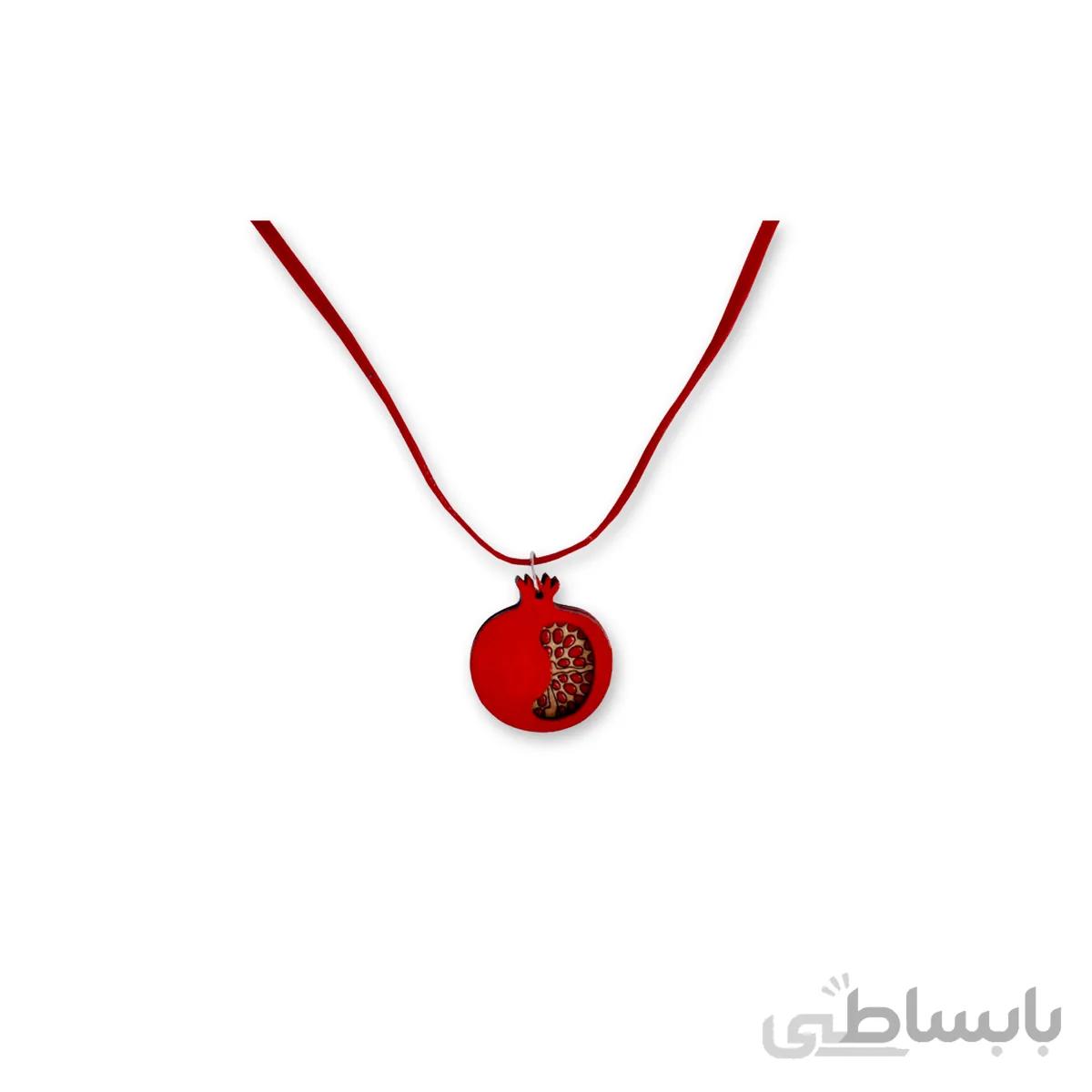 گردنبند طرح انار کد N14