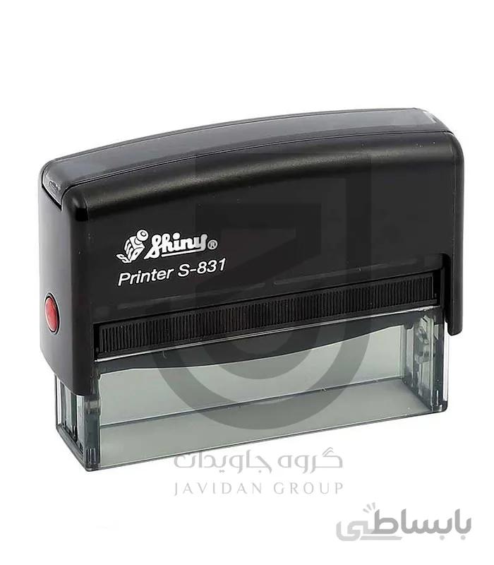 مهر ژلاتینی مستطیل Shiny S-832