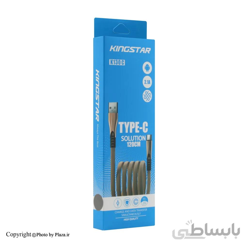 کابل شارژ USB به USB-C کینگ استار KingStar مدل K130C طول 1.2 متر ا k101 i lighting cable