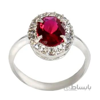 انگشتر نقره زنانه کد aw 061