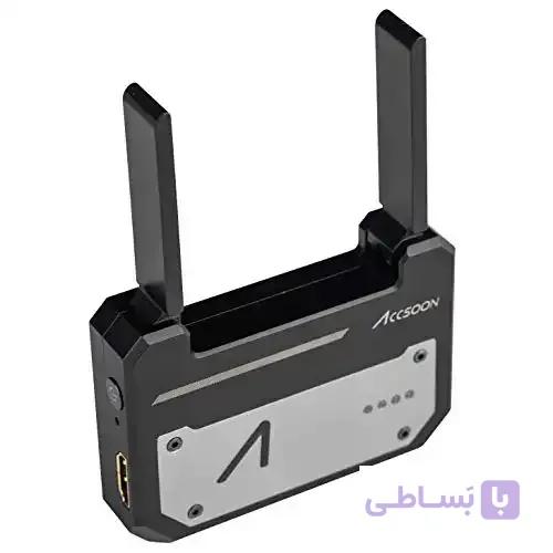 Accsoon CineEye فرستنده ویدیو ، انتقال زنده 5G بی سیم به 4 دستگاه ، وای فای 1080p WiFi ، 100 متر برد ، پشتیبانی از آندروید