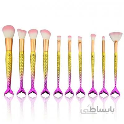 ست براش 10 عددی پری دریایی MERMAID BRUSH SET