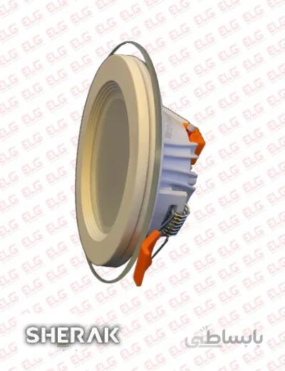 قیمت پنل smd دور شیشه ای شراک 18 وات بک لایت