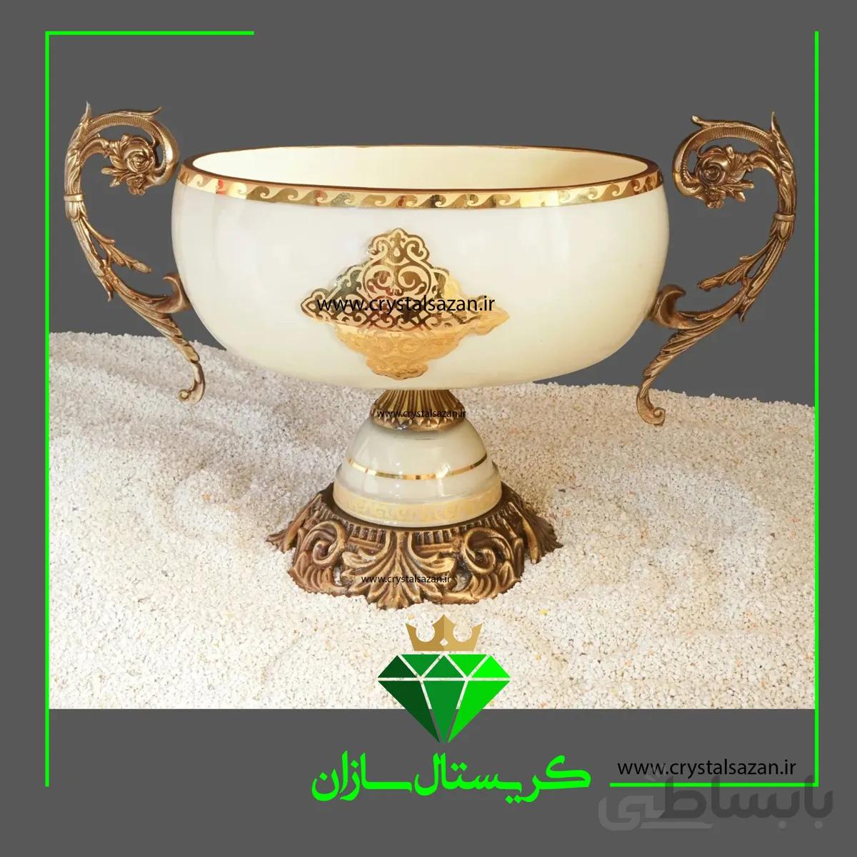 کشکول کریستال کد 1 M1316 کریستال سازان