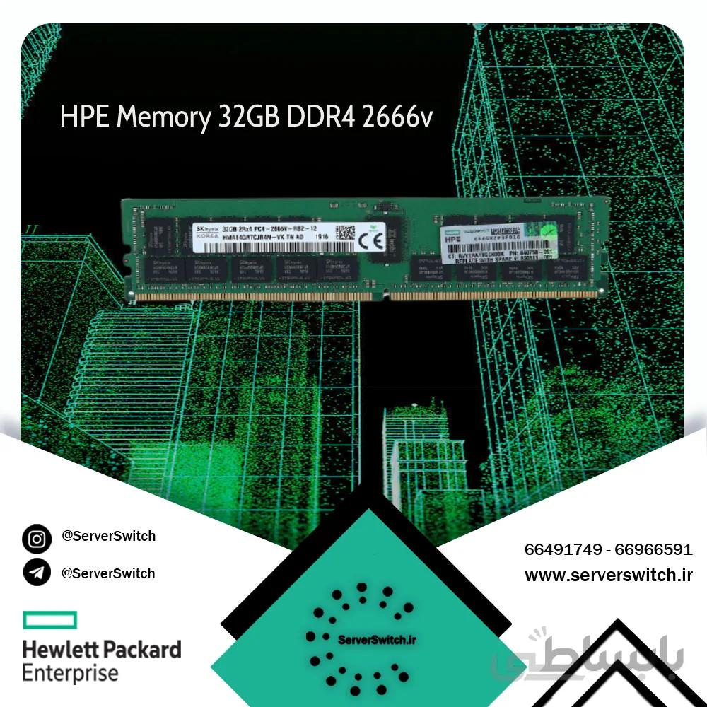 رم سرور HPE 32GB DDR4 2666v