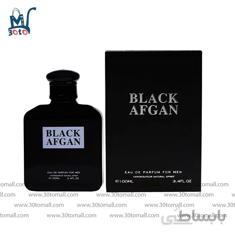 ادوپرفیوم مردانه aromasq مدل BLACK AFGAN حجم 100 میل