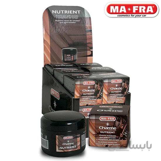 واکس و کرم ضد ترک چرم مفرا مدل Charme Nutrient