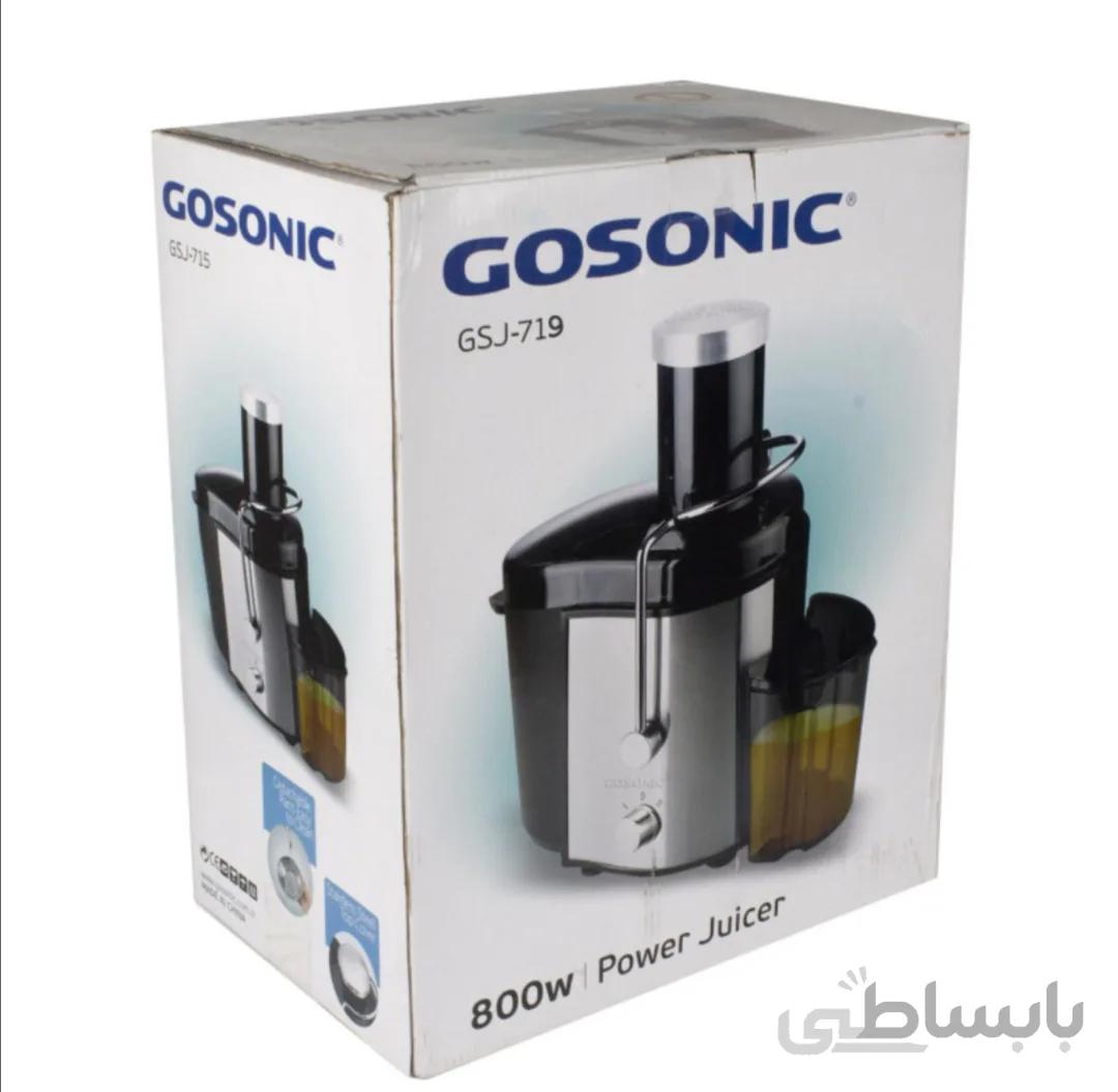 آب میوه گیری گاسونیک مدل GSJ-719 ا GOSONIC
