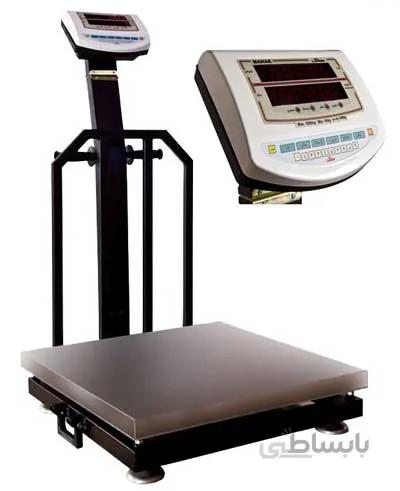 باسکول نیم تنی ثابت استیل محک مدل MDS13000 ا Mahak Scale 500 kg Model MDS13000