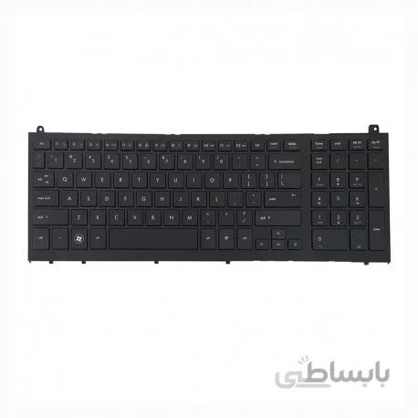 کیبورد لپ تاپ اچ پی مشکی با فریم HP laptop keyboard Probook 4520s