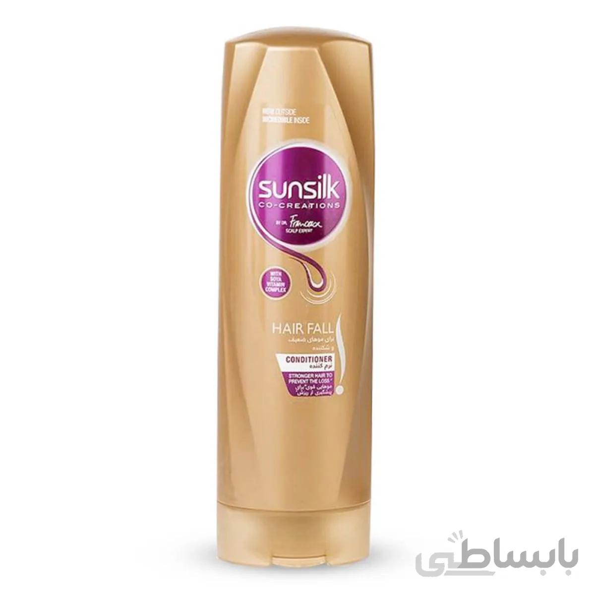 نرم کننده برای موهای ضعیف و شکننده سان سیلک ا Hair Fall Hair Conditioner SUNSILK