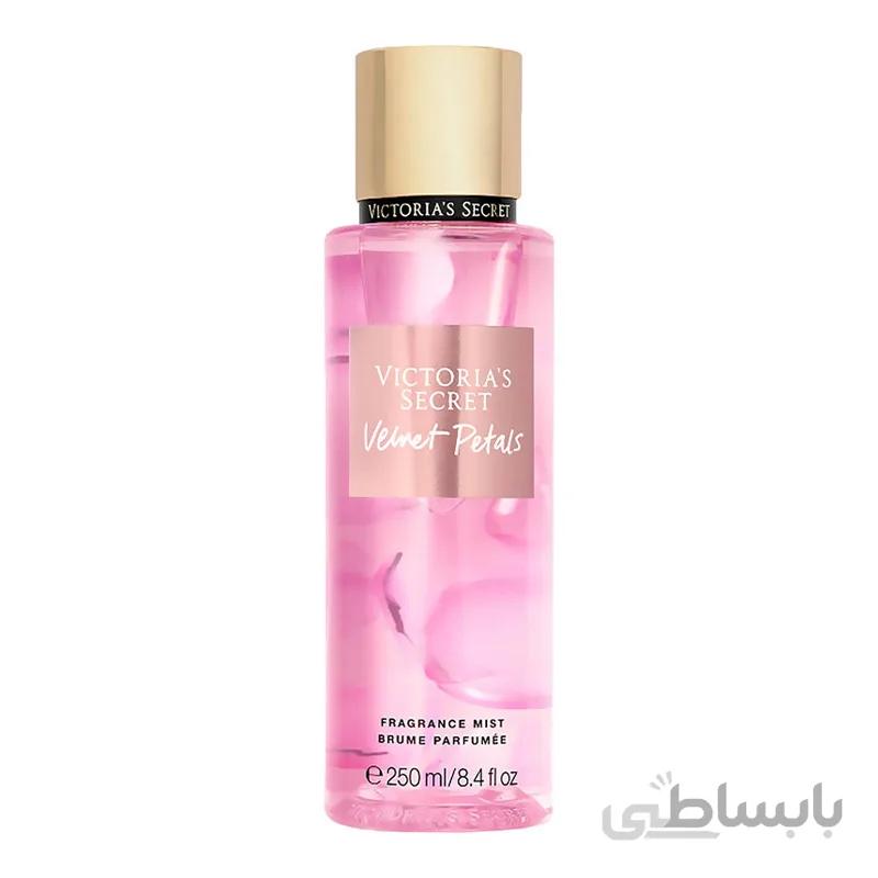 بادی اسپلش ویکتوریا سکرت اصل مدل ولوت پتالس | Victoria’s Secret Velvet Petals | حجم ۲۵۰ میل ا Victoria's Secret Velvet Petals Fragrance Mist 250ml