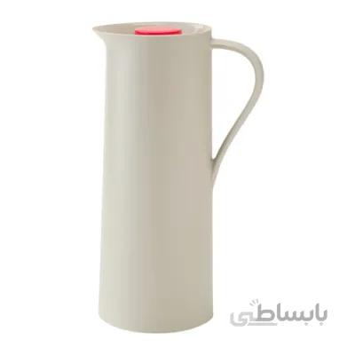 فلاسک 1 لیتری ایکیا مدل BEHOVD ا Vacuum flask, beige/red1