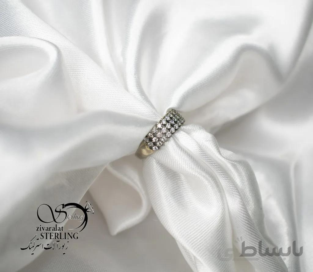 انگشتر نقره زنانه کد: 5315