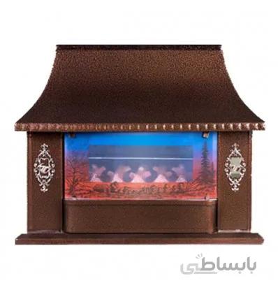 بخاری گازی توان مدل Negin طرح شومینه 18000 ا Tavan Negin Fireplace 18000 Gas Heater