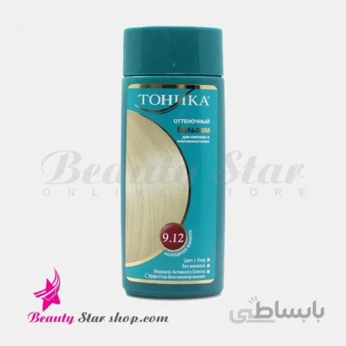 شامپو رنگساژ تونیکا وانیلی یخی شماره 9.12 حجم 150 میلی لیتر