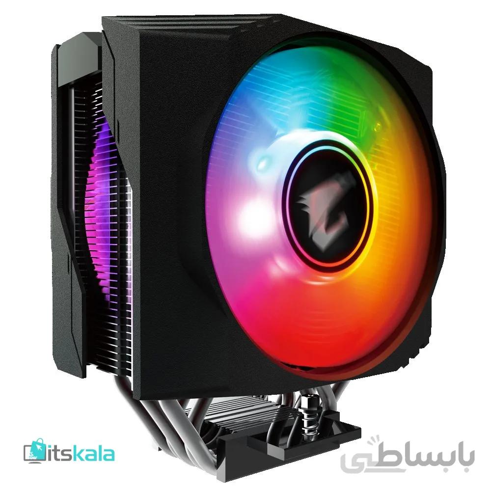 فن خنک کننده پردازنده گیگابایت مدل ATC۸۰۰ AORUS ا GigaByte ATC800 AORUS RGB CPU Air Cooler