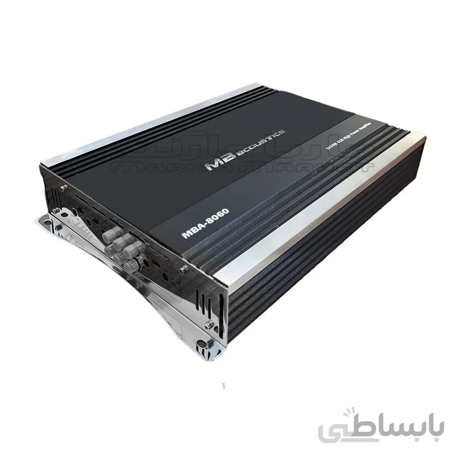 آمپلی فایر 4 کانال ام بی اکوستیک مدل MBAcoustics MBA8060