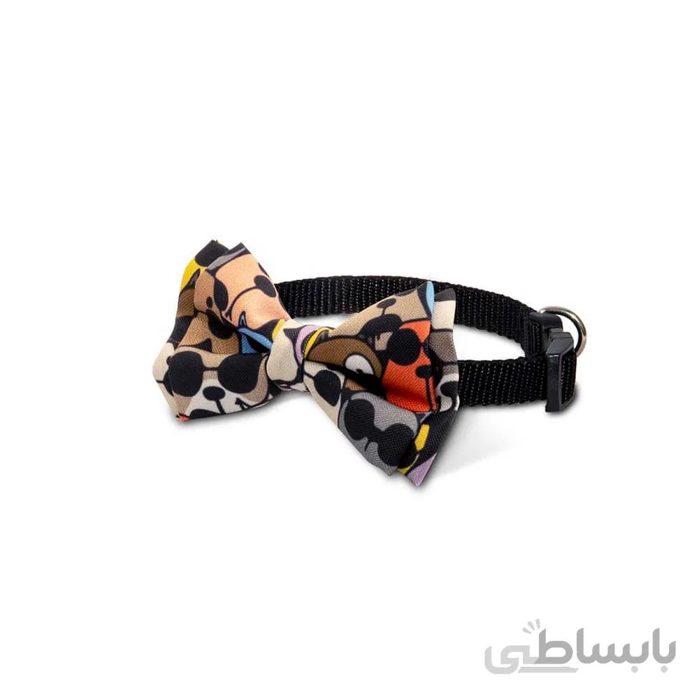 قلاده پاپیون گربه نیناپت مدل عینک ا Ninapet Bow Tie For Cats Glasses Model