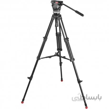 Sachtler Ace M Fluid Head with 2-Stage Aluminum Tripod & Mid-Level Spreader ا Sachtler Ace M Fluid Head with 2-Stage Aluminum Tripod & Mid-Level Spreader