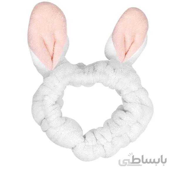 هدبند مخملی خرگوشی حوله ای Velvet Rabbit headband