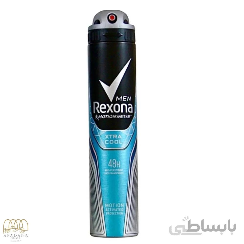 اسپری ضد تعریق مردانه رکسونا مدل اکسترا کول Xtra Cool حجم 200 میل